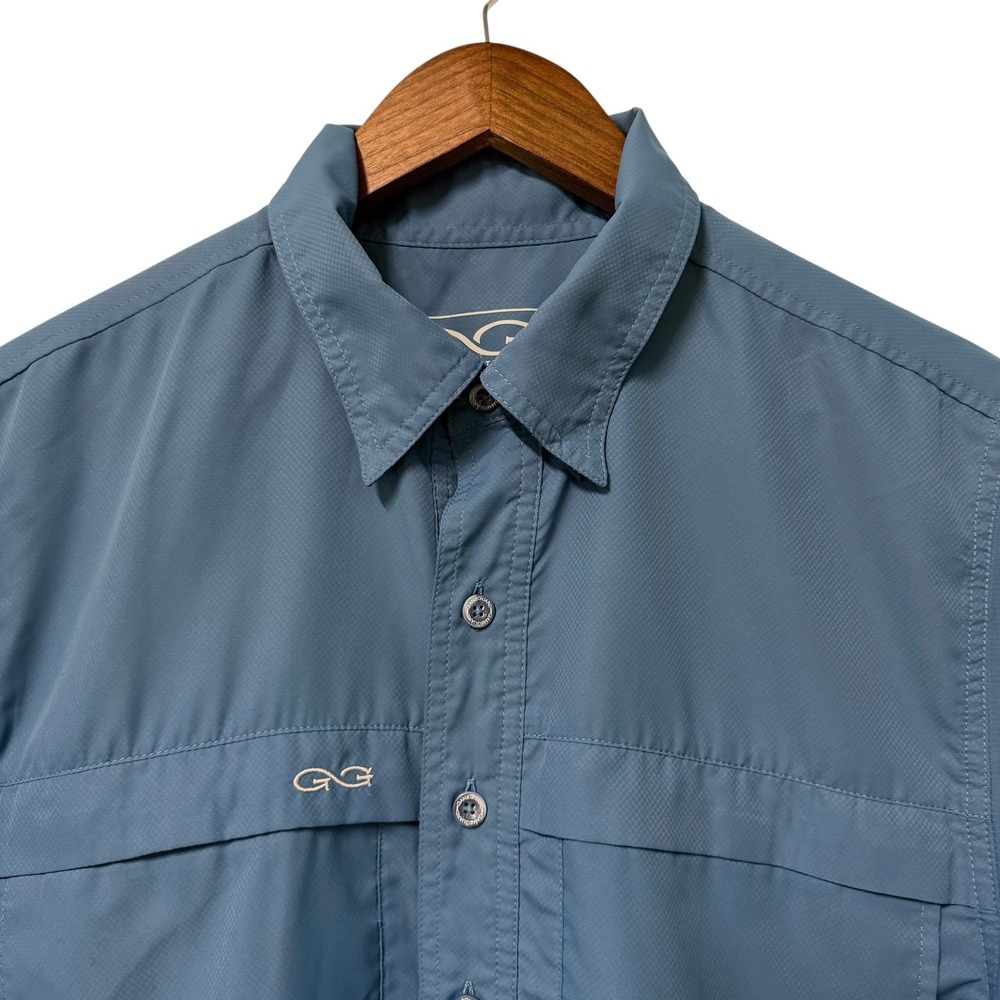 GameGuard Outdoors Shirt Mens M Short Sleeve Ventilated Performance Outdoor 1023
